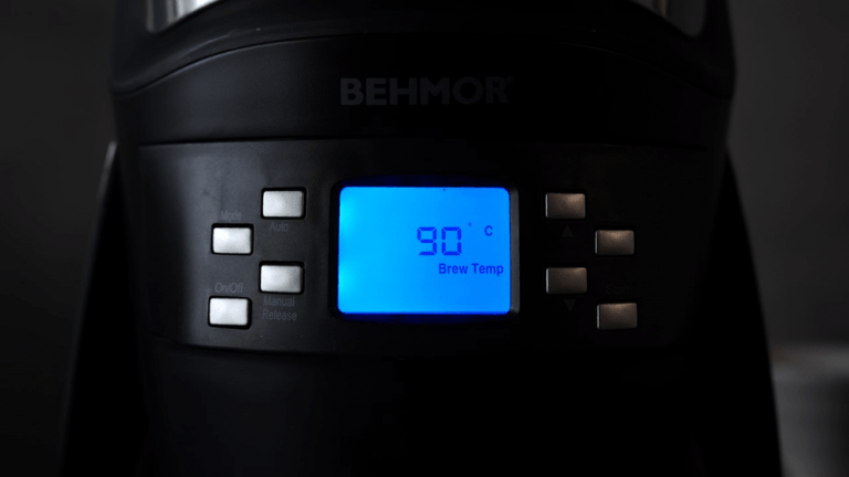 Behmor Brazen  Sıcaklık Kontrolü