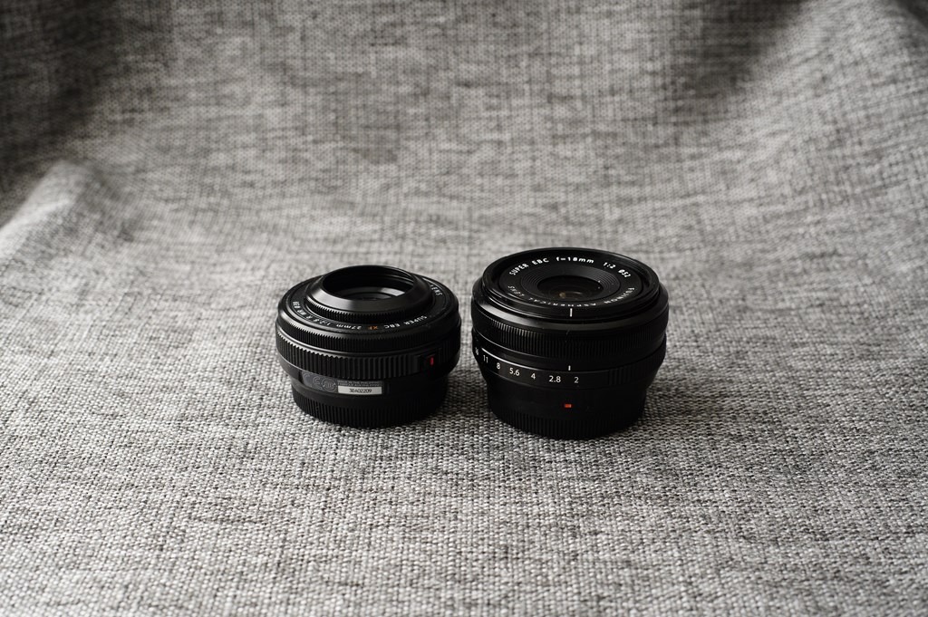 Fujifilm Pancake Lensler 27mm ve 18mm 