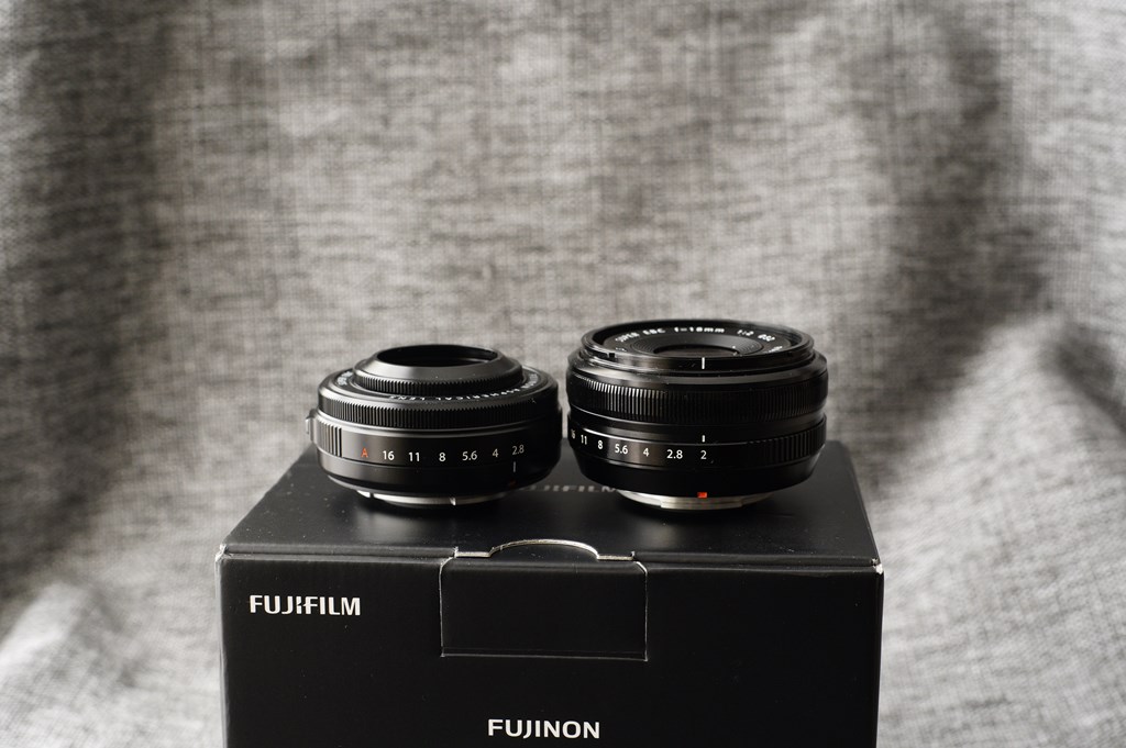 Fujinon XF27mmF2.8 R WR ve Fujifilm XF 18mm f/2 R